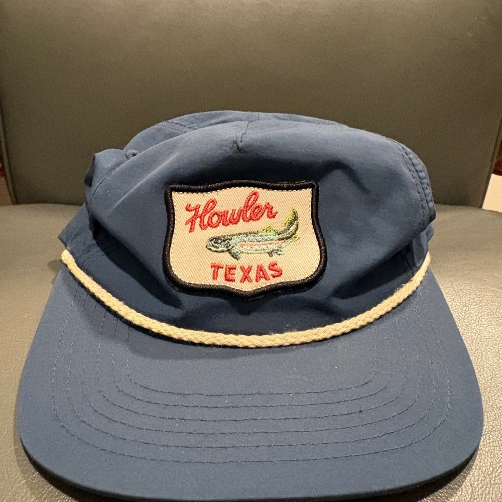 Howler Brothers Texas Trout Embroidered Patch Rope-Detail Cap